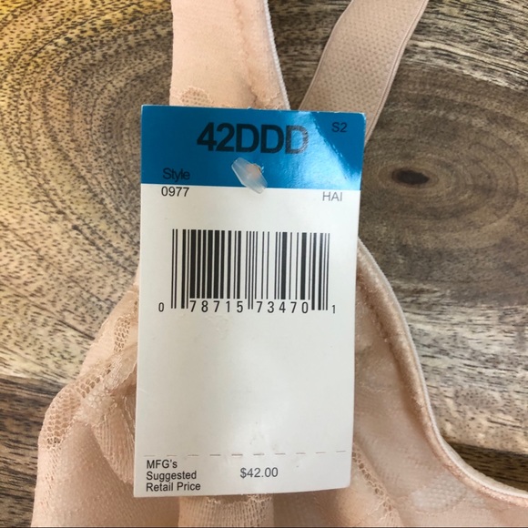 LILYETTE BEAUTIFUL SUPPORT LACE MINIMIZER BRA - Picture 7 of 10